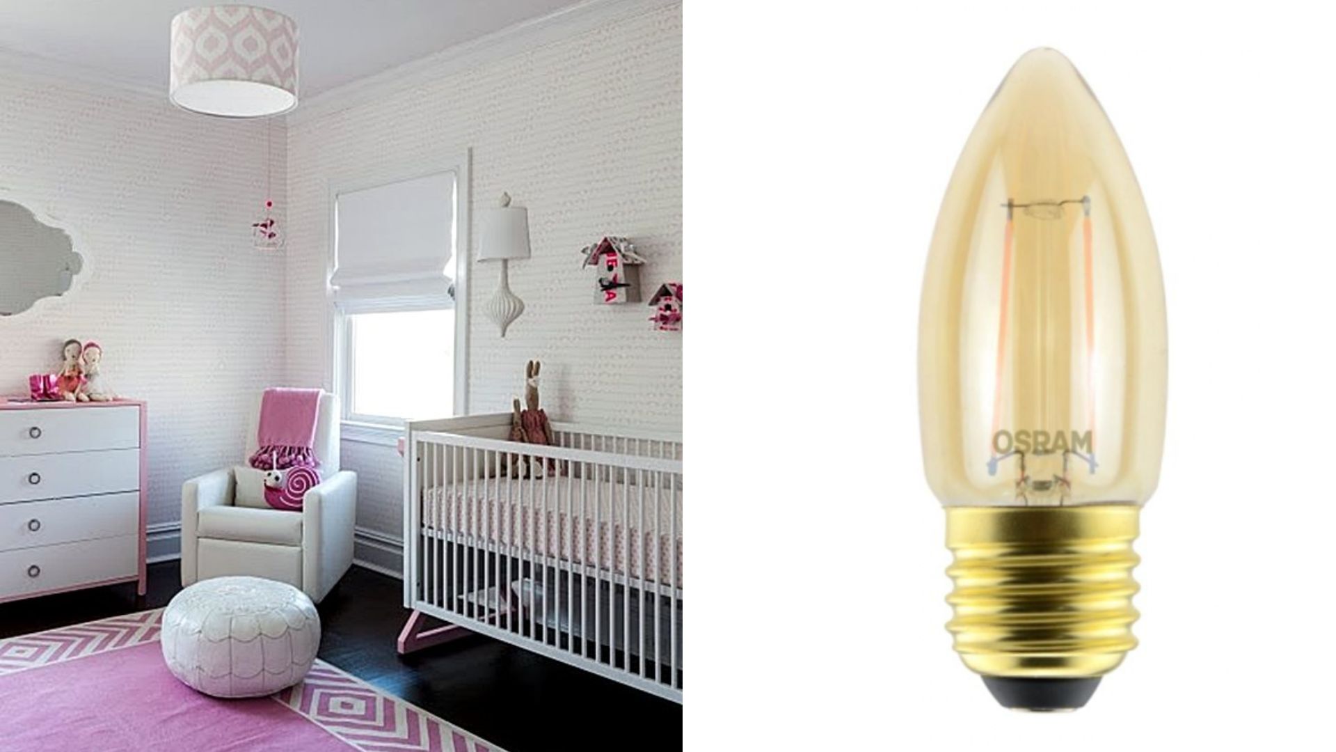 Luzes de LED no teto