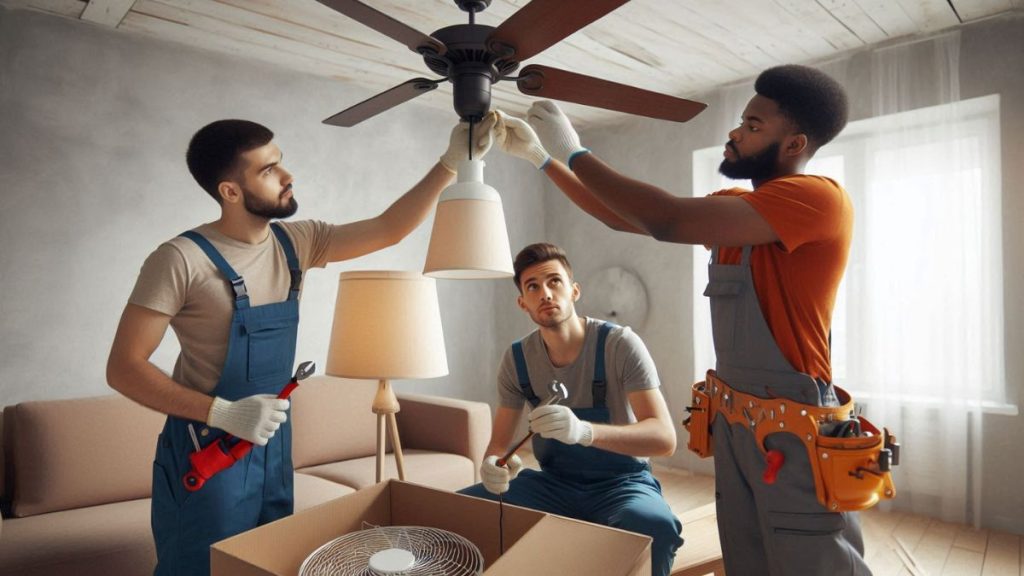 Como instalar ventilador de teto com lâmpada